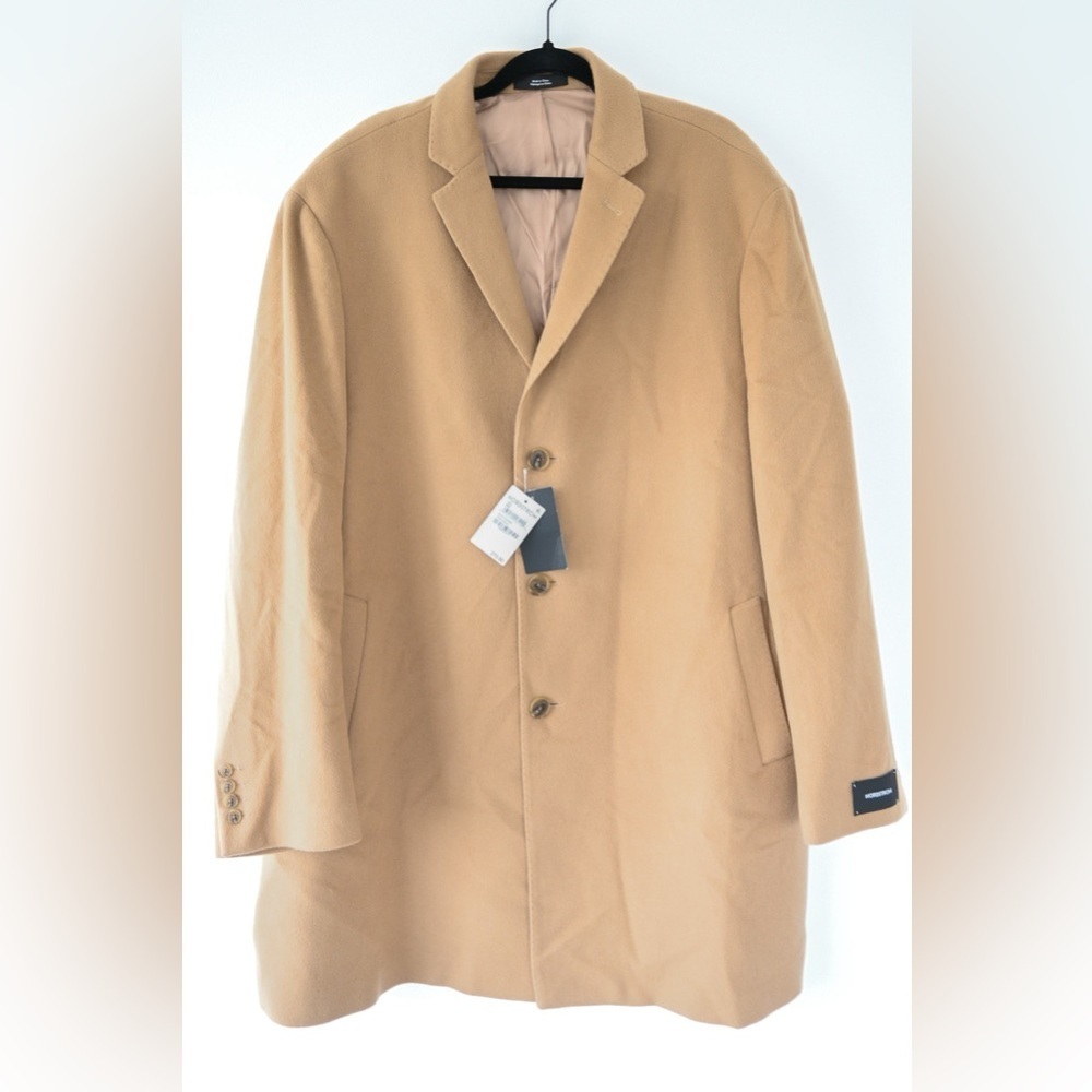 Nordstrom Men’s Wool Coat New With Tags